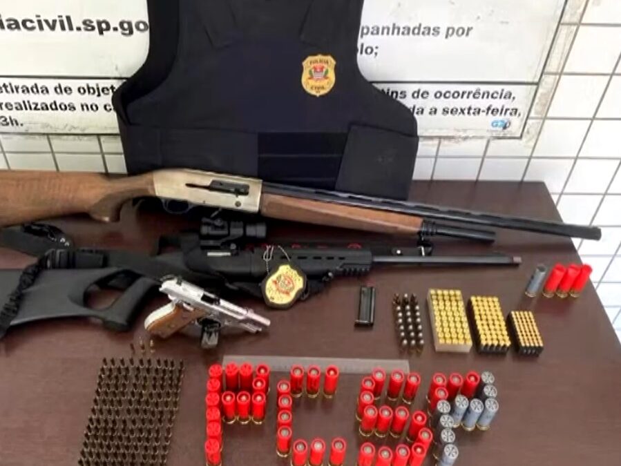 Homem é preso após série de ataques com armas de fogo em Tatuí