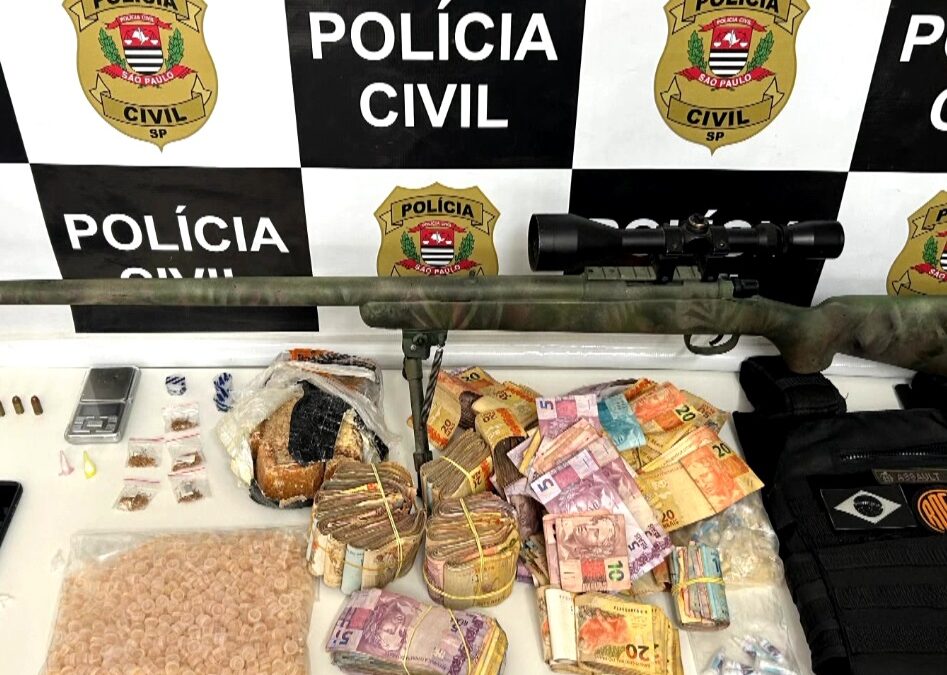 Polícia Civil realiza operação contra tráfico de drogas em cidades da região