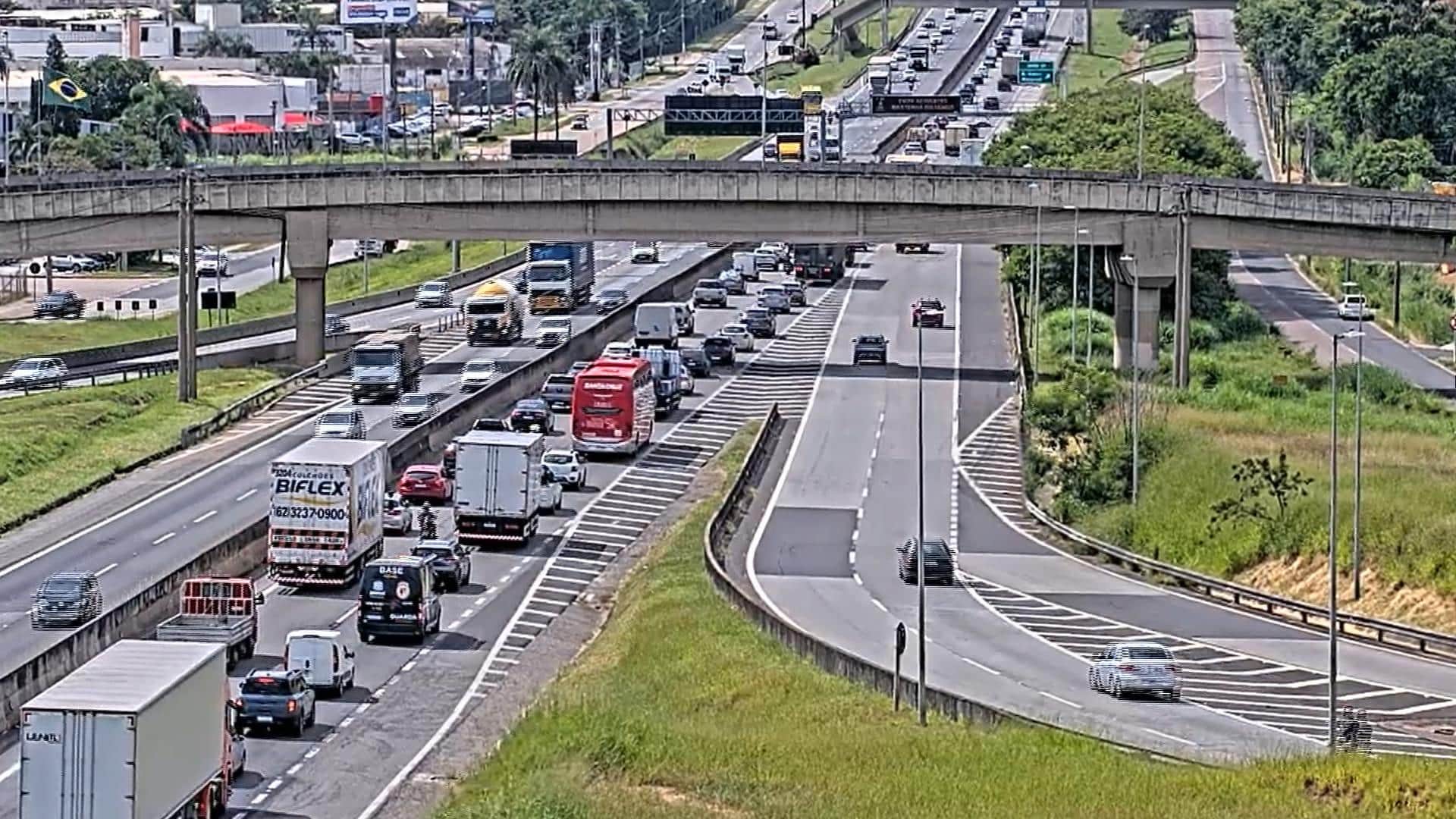 Confira o tráfego nas rodovias da região