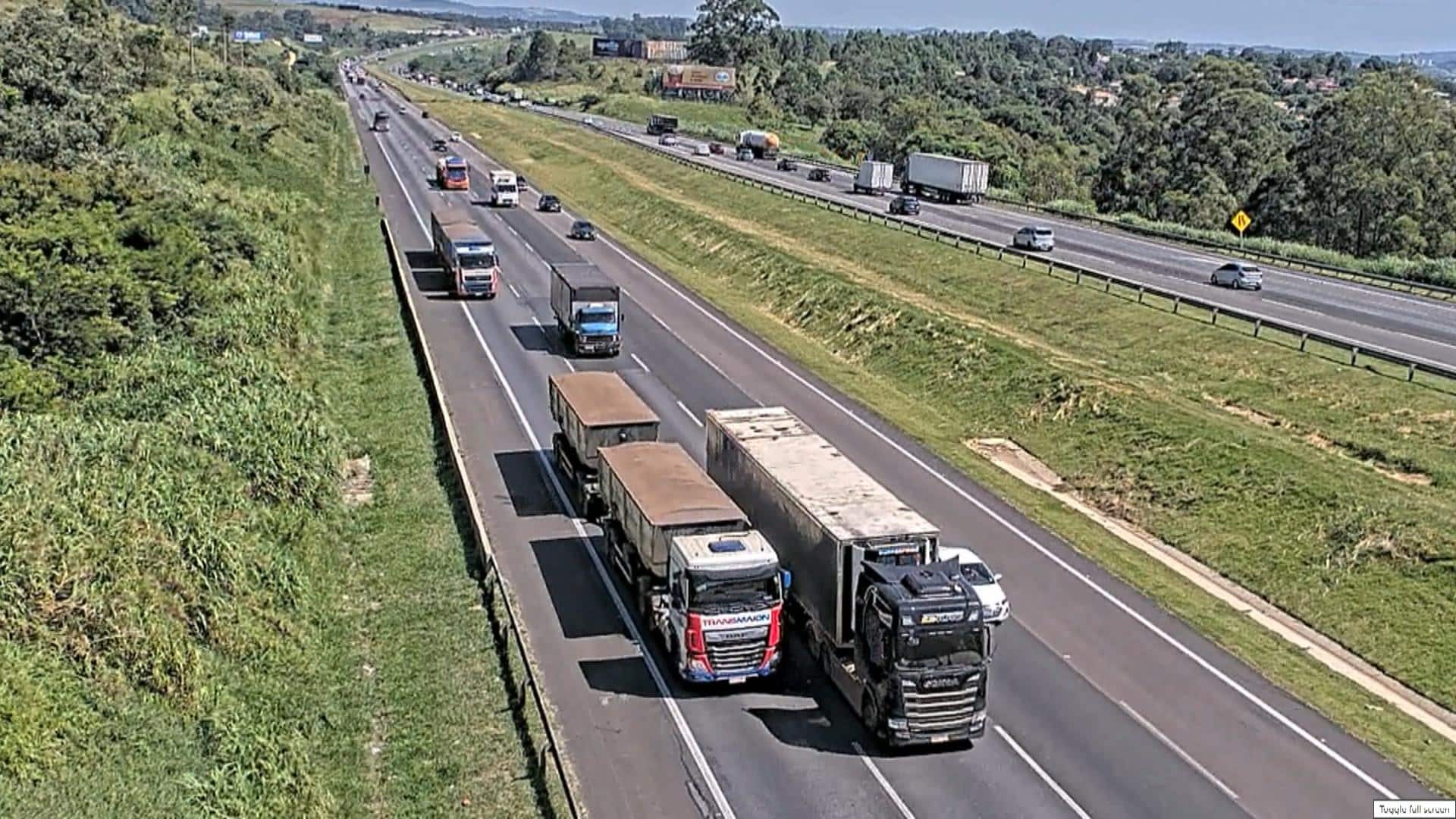 Confira o movimento nas rodovias da região